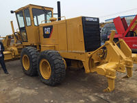Rouleau compresseur d'occasion Caterpillar CAT140H 2020 d'origine japonaise avec pompe, moteur 152 kW, rouleau à tambour unique à vendre