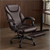Chaises de bureau ergonomiques à dossier haut réglables de nouvelle conception, meubles, chaise de bureau moderne pour la maison avec repose-pieds