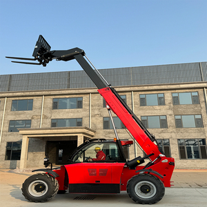 4wd बूम फोर्कलिफ्ट कॉम्पैक्ट छोटे छोटे छोटे छोटे छोटे टेलीस्कोपिक व्हील लोडर - Product Image 4