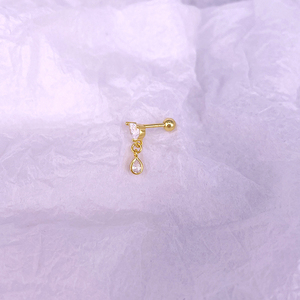 Pendientes de Plata de Ley S925 con Circonitas Micro Marquise de 18k, Diseño de Moda ROXI - Product Image 3