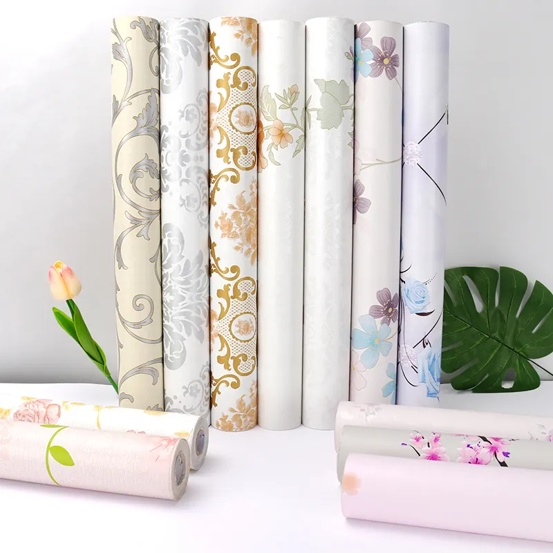 Bán Buôn Châu Âu Rose Flower Luxury Wallpaper Trang Trí Nội Thất Peel Và Stick Wallpaper