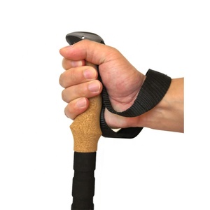 IRONDONKEY poignée en liège bâtons de marche extérieur en alliage d'aluminium canne <span class=keywords><strong>l</strong></span>égère et réglable baguette d'alpinisme bâtons de marche - Product Image 4