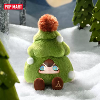 Vente en gros de figurines authentiques POPMART Hatti Blind Box, série Moonlight Collection, poupée en peluche porte-clés
