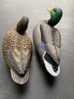 Décoy de canard bleu réaliste - Écologique, léger, durable, résistant à l'eau, en EVA, pour la chasse et la décoration de jardin