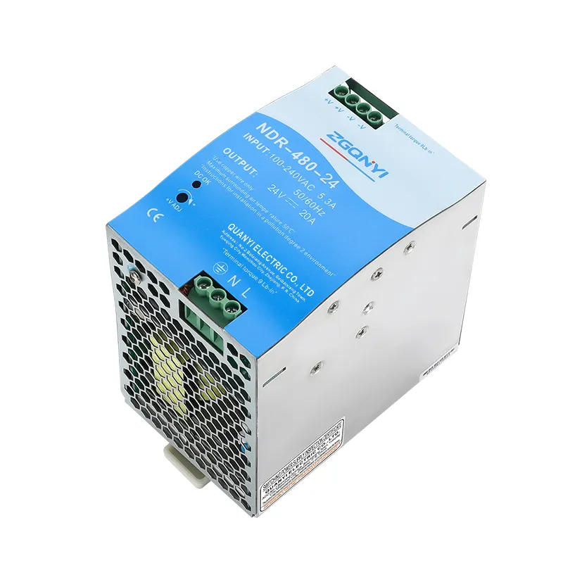 NDR-480W-24V DR Din Rail Serie SMPS Schalt netzteil 24V Din Rail Netzteil AC DC für SPS Schalt schrank