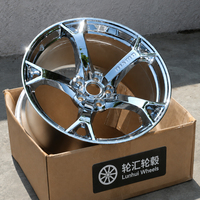 Jantes monobloc forgées LH Chrome 5x114.3 5x120 pour Nismo V1, Nissan 350z 370z, Infiniti G35 G37 Q50, jantes de voiture