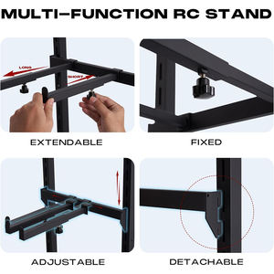 Support de présentation et de rangement durable pour voitures et camions RC à l'échelle <span class=keywords><strong>1</strong></span>/10, <span class=keywords><strong>1</strong></span>/12, <span class=keywords><strong>1</strong></span>/24, <span class=keywords><strong>1</strong></span>/<span class=keywords><strong>18</strong></span> SCX24 <span class=keywords><strong>TRX4M</strong></span> – Poste de travail pour outils - Product Image 3