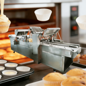 Machine industrielle entièrement automatique à grande vitesse pour la fabrication de mini-muffins et de gâteaux, populaire auprès des fournisseurs - Product Image 4