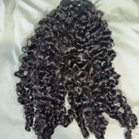 Cheveux bouclés birmans sans taxes, 100% vietnamiens, style pixie, cheveux indiens bruts bouclés avec closure HD 4*4 6*6 et frontal 13*6 en cheveux humains bruts