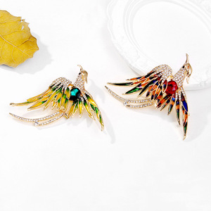 Broches Elegantes y Dulces con Diseño de Aves para Chicas, Broches Glamurosos para Mujeres, Accesorios Chic al por Mayor - Product Image 4