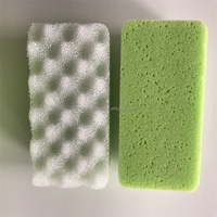 Éponge de bain en gros, double couche, en PU, pour le lavage du corps et la douche