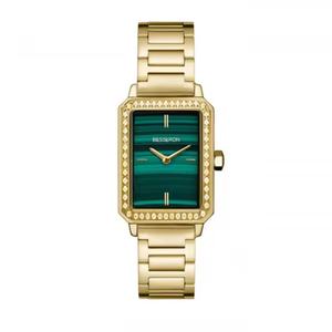 Montre à Quartz de Luxe pour Femme avec Bracelet en Acier Inoxydable, Cadran Carré, Logo Personnalisé, Étanche 3 ATM, Verre Minéral, Charme Affaires en Cuir - Product Image 6