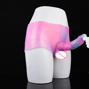 Pantalones con Dildo de Silicona para Mujer, Realistas y Usables, con Correa para el Pene, para Lesbianas, <span class=keywords><strong>Precio</strong></span> de Fábrica - Product Image 5