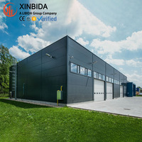 Nouvelle Saison : Bâtiment d'Entrepôt en Acier, Poutre en H Laminée à Chaud Q355B Certifiée CWB pour les Besoins de Stockage Futurs