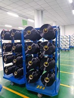 Filament en nylon 66 FDY 100 % recyclé 1260D/216F avec lubrifiant spécialement formulé pour une résistance aux hautes températures et une haute ténacité