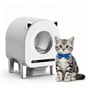 Manufacturer Self Cleaning <b>Cat</b> Toilet Arenero Automático Smart Monitoring Automatic Scooping - Product Image 1