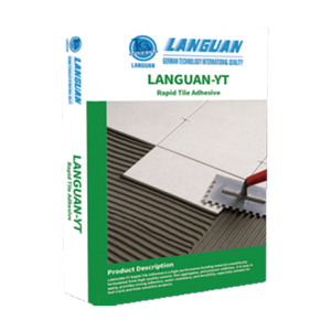 <span class=keywords><strong>YT1</strong></span> pour l'application d'adhésif cimentaire haute résistance pour carrelage intérieur/extérieur, nivellement de sol en céramique et porcelaine, étanchéité et anti-fissures - Product Image 1