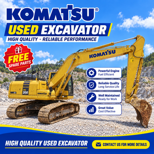 รถขุดมือ<span class=keywords><strong>สอง</strong></span> Komatsu PC200-11M1 ขนาด 20 ตัน พร้อมอะไหล่ฟรี สำหรับงานขุดลอกแม่น้ำ ปรับรูปร่างตลิ่ง และงานดินดิล่ำ - Product Image 1