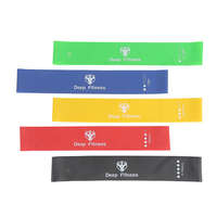 Bandes de résistance pour l'entraînement à domicile, élastiques, en caoutchouc, en latex, mini boucles, bandes de résistance pour l'exercice en salle de sport