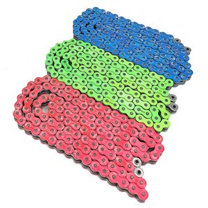 Fábrica OEM personalizado 420 428 428H 520 525 530 630 <span class=keywords><strong>Cadena</strong></span> de motocicleta de colores - Product Image 3
