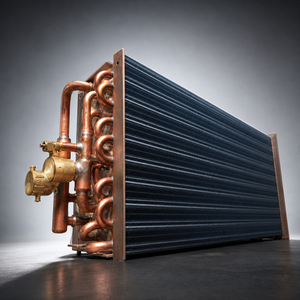 Évaporateur à serpentin en <span class=keywords><strong>cuivre</strong></span> hydrophile bleu haute efficacité pour climatisation industrielle, échangeur de chaleur, <span class=keywords><strong>radiateur</strong></span> - Product Image 1