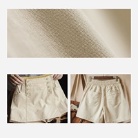 Jupe-culotte femme Maden coupe trapèze, ample, amincissante, courte, respirante, douce, pantalon d'été, produit tendance 2026