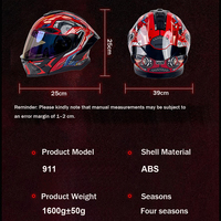 Casque de moto modulaire rabattable homologué DOT en ABS avec double visière pour moto de route et accessoires de moto