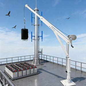 Davit ligero <span class=keywords><strong>de</strong></span> 400 kg para botes salvavidas, para buques <span class=keywords><strong>de</strong></span> carga oceánicos, <span class=keywords><strong>veleros</strong></span> recreativos y embarcaciones <span class=keywords><strong>de</strong></span> pesca - Product Image 1