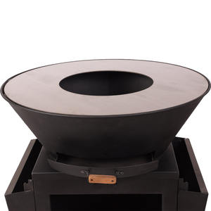 Vente directe d'usine, barbecue multifonction en acier pour la cour, <span class=keywords><strong>plancha</strong></span>, barbecue, barbecue avec table - Product Image 6