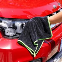 Double-sided Braid Water Collection Towel Car Lint-free Car Wash Strong Absorbent Towel Drive Cloth Car Wash Towel