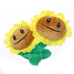 Juego de dibujos animados Children's Gift Plant V.S. Juguete de peluche Zombie Nido de girasol Melon Pea Shooter juguete de peluche - Product Image 1