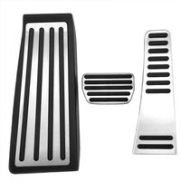 Pour Volvo XC90 XC 90 2018 - 2022, pédales de voiture en acier inoxydable, pédale d'accélérateur, pédale de frein, repose-pieds, couvre-pédales