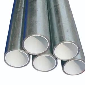 Tuyau en acier plastifié galvanisé à l'extérieur, directement du fabricant, pour usage industriel - Product Image 1