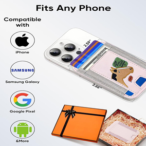 2025 पोर्टेबल लक्जरी चमड़े के चुंबकीय कार्ड धारक के साथ खड़े कार्य टिकाऊ स्लिम चुंबक 12 13 14 15 16 श्रृंखला - Product Image 3