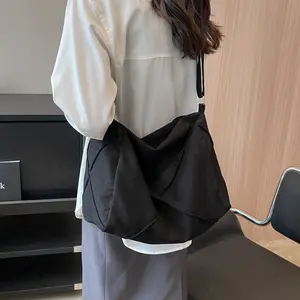מעצב יוקרה קוריאני בד ארנקים תיק כתף נשים crossbody אופנה חדש נשים טרנדיות תיק שליח תיק גבוה קיבולת גבוהה