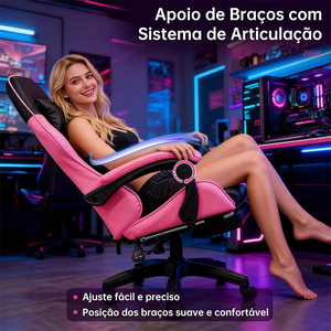 Chaise de jeu promotionnelle 2026 à prix abordable, chaise de jeu ergonomique avec accoudoirs articulés en cuir PU pour salle de jeu d'adolescents - Product Image 6