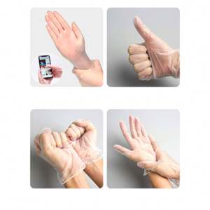 Guantes desechables para tatuajes Guantes De Nitrilegoves Guantes De Examen De Nigeilo Black Blend Nitryle 100 Box Guantes De Nitrilo Hospital Nitrile - Product Image 4