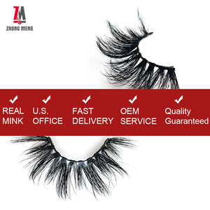 Sales broadly private label 3d mink hair faux eyelashes - Product Image 4