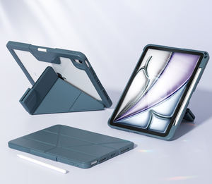 2025มาใหม่เคสแข็งพร้อม TPU แบบนิ่มปลุกอัตโนมัติสำหรับ iPad Pro 5 11นิ้ว - Product Image 5