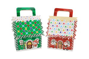 <strong>Christmas</strong> Xmas Handle House Shape Gift <strong>Boxes</strong> Ornament Gift <strong>Boxes</strong> Treat Candy Cookie Perfect Paper Packaging Gift <strong>Boxes</strong> <strong>Christmas</strong> - Product Image 3