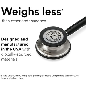 Estetoscopio de Doble Cabezal y Doble Cara para Medir la Presión Arterial, Color Rojo Rosa, Caja, Uso Corporal <span class=keywords><strong>Completo</strong></span>, Clase II, Acero Inoxidable - Product Image 5