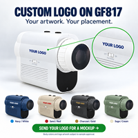 Télémètre laser de golf en gros avec fonction de compensation de pente et verrouillage de la bannière, télémètre rechargeable 6X, logo personnalisé OEM