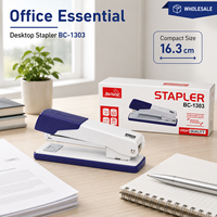 Agrafeuse de bureau de haute qualité, agrafeuse compacte pour bureau, capacité de 20 feuilles, pour l'école et les fournitures de bureau