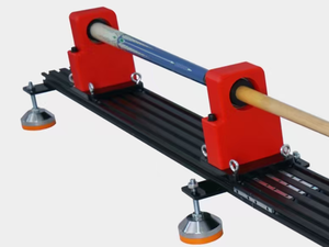 Machine de réparation de queue de billard à tête unique et à rail unique pour le remplacement de la pointe et de la virole, équipement professionnel - Product Image 4