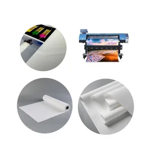 Precio al por mayor impermeable de gran formato 3,2 M tela de lona mate para impresión digital rollo de lona para pigmento tinte impresora Epson