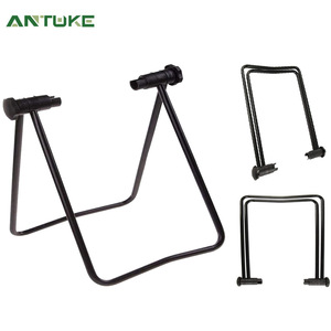 Soporte de suelo para bicicletas, desmontable, con recubrimiento en polvo, en forma de U, para almacenamiento y estacionamiento de equipos de ciclismo. - Product Image 3