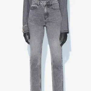 Maatwerk Groothandel 2024 Nieuwkomers Gescheurde Topkwaliteit Slim Fit Denim Broek Groothandel Mode Casual Jeans Broek Heren