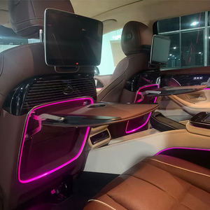 Benz GLS <span class=keywords><strong>GLE</strong></span> s450 <span class=keywords><strong>480</strong></span> 680 tablero de mesa multifuncional luz ambiente eléctrico plegable carga inalámbrica Benz mesa pequeña - Product Image 5