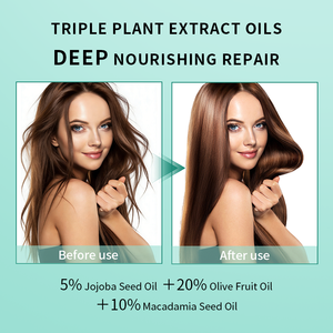 Aceite Capilar de Marca Privada 30ml con Triple Extracto de Plantas, Nutrición Profunda, Reparación para Todo Tipo de Cabello, Hidratante, Suavizante, Sin Enjuague, Voluminizador - Product Image 6