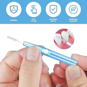 Brosse interdentaire mince 60 pièces fil dentaire choix recharge brosse interdentaire dents bâton cure-dents soie dentaire pour Oral nettoyage en profondeur - Product Image 2